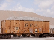 GRR Railcar Loaded With Material