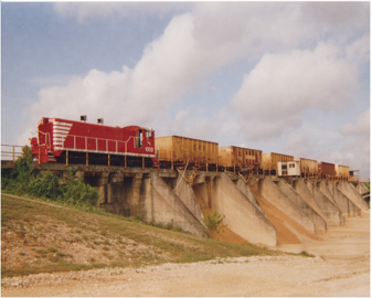 Eureka Yard Unloading Trestle