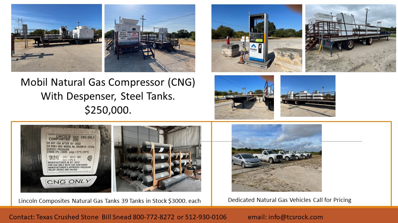 natural gas vehicles, natural gas steel tanks, Lincoln composites, natural gas compressor, nrg depenser, steel tanks, pickup truck, car